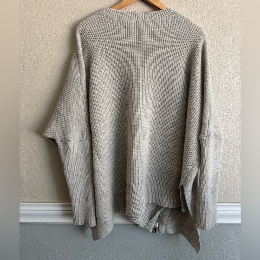 AllSaints Able Zip Sweater Jumper - Picture 3 of 9